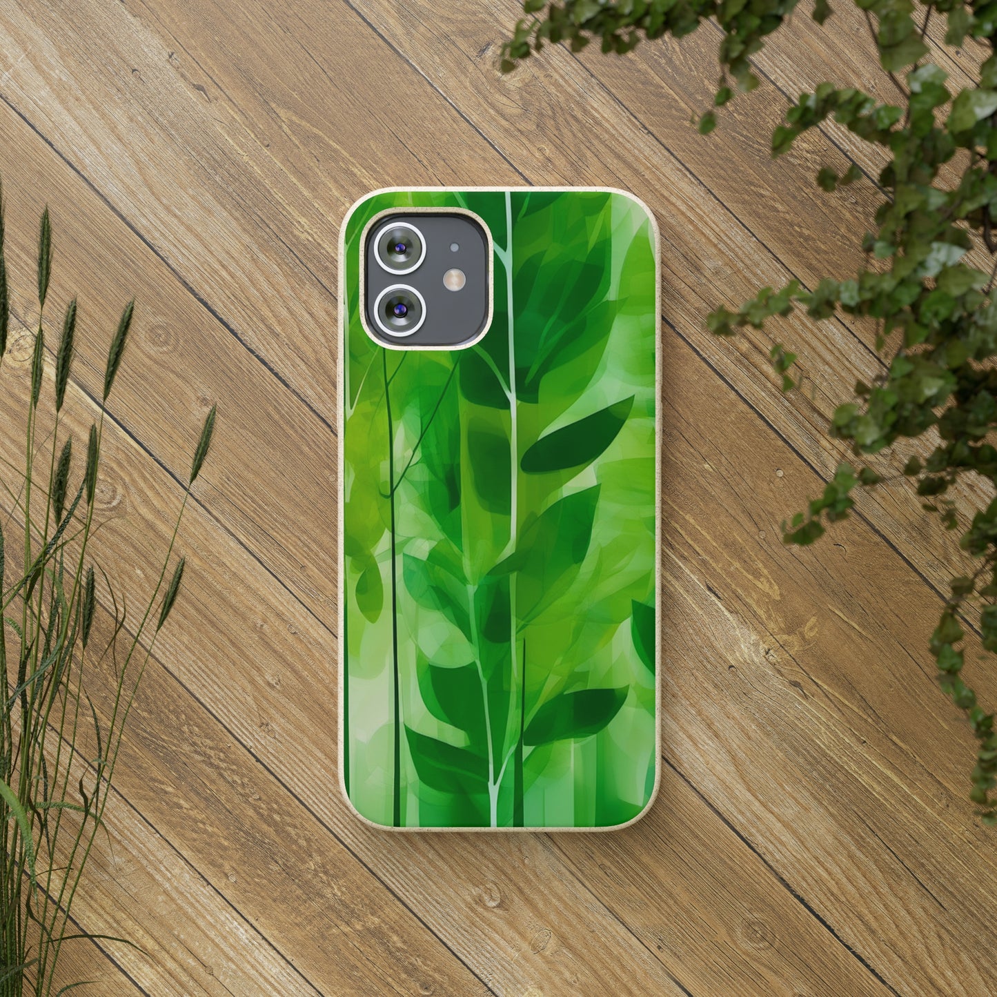 Leafy Elegance Biodegradable Case