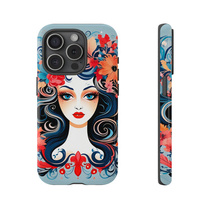 Floral Lady Tough Case