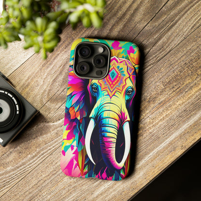 Psychedelic Elephant Tough Case