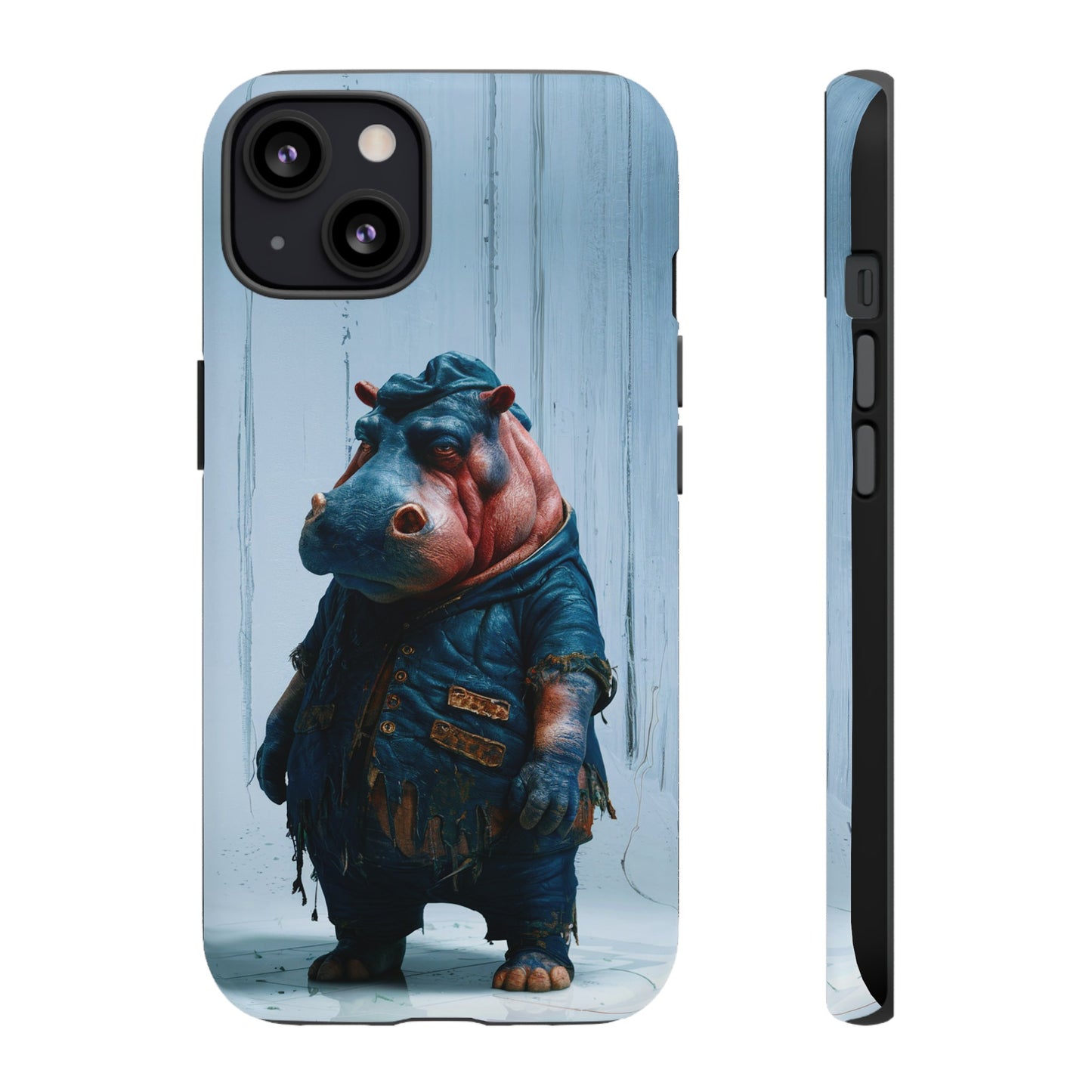 Tired Hippo Tough Case