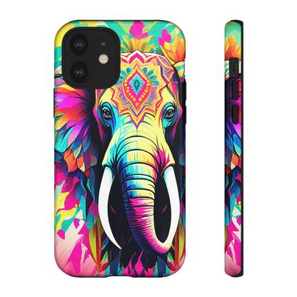 Psychedelic Elephant Tough Case