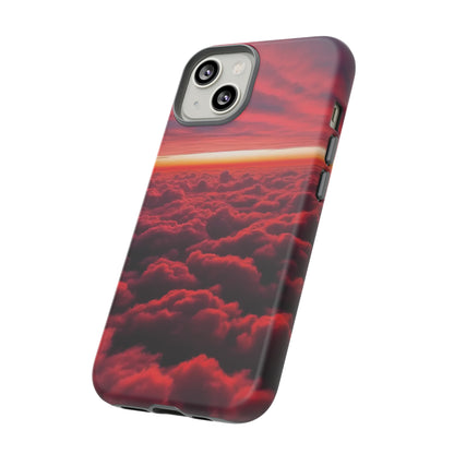 Red Clouds Tough Case