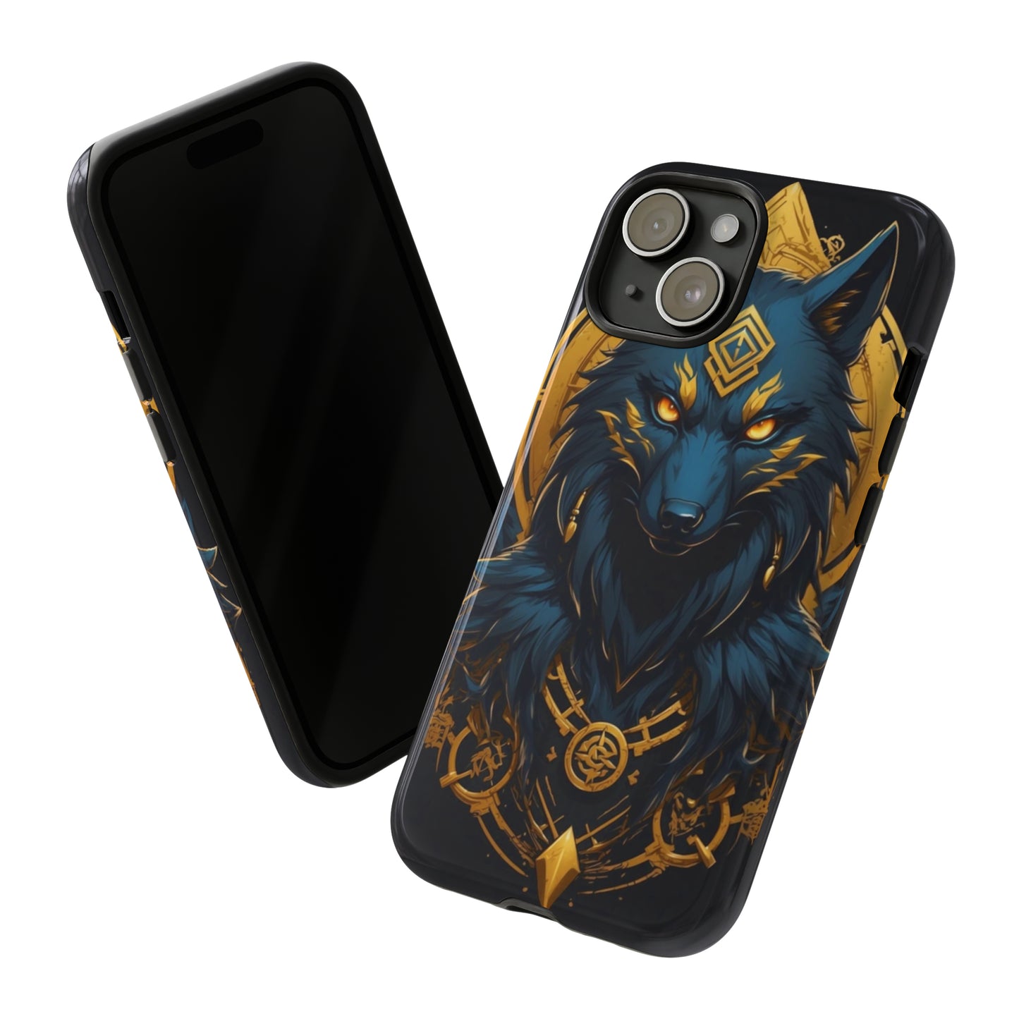 Golden wolf Tough Case