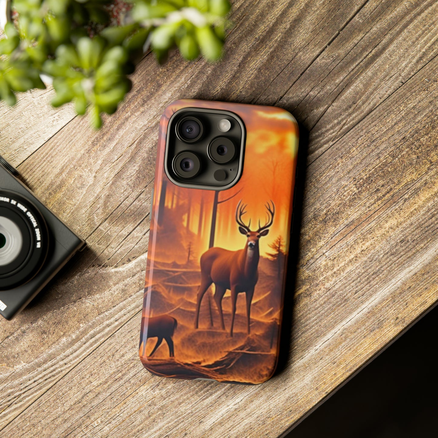 Deer Painting Tough Case