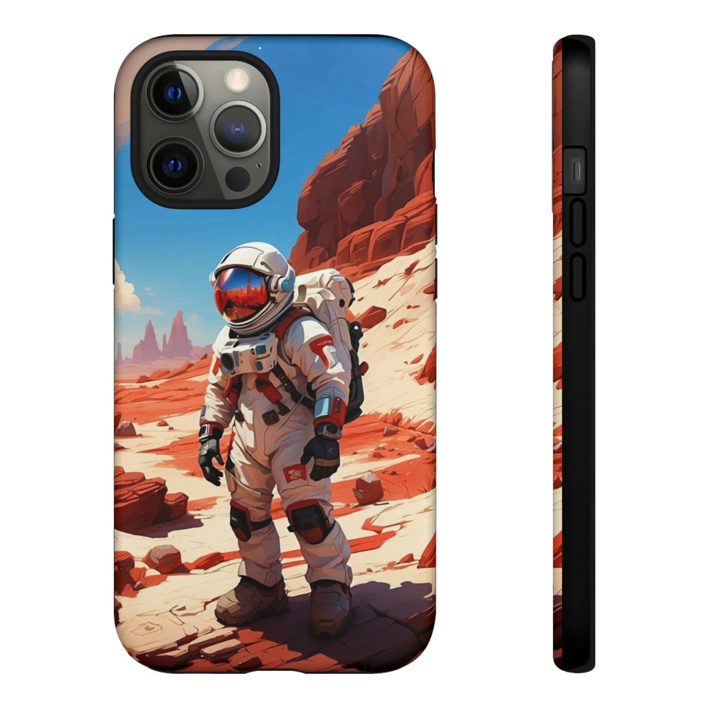 Astronaut on mars Tough Case