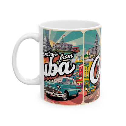 Postcard from Cuba Coffee Mug