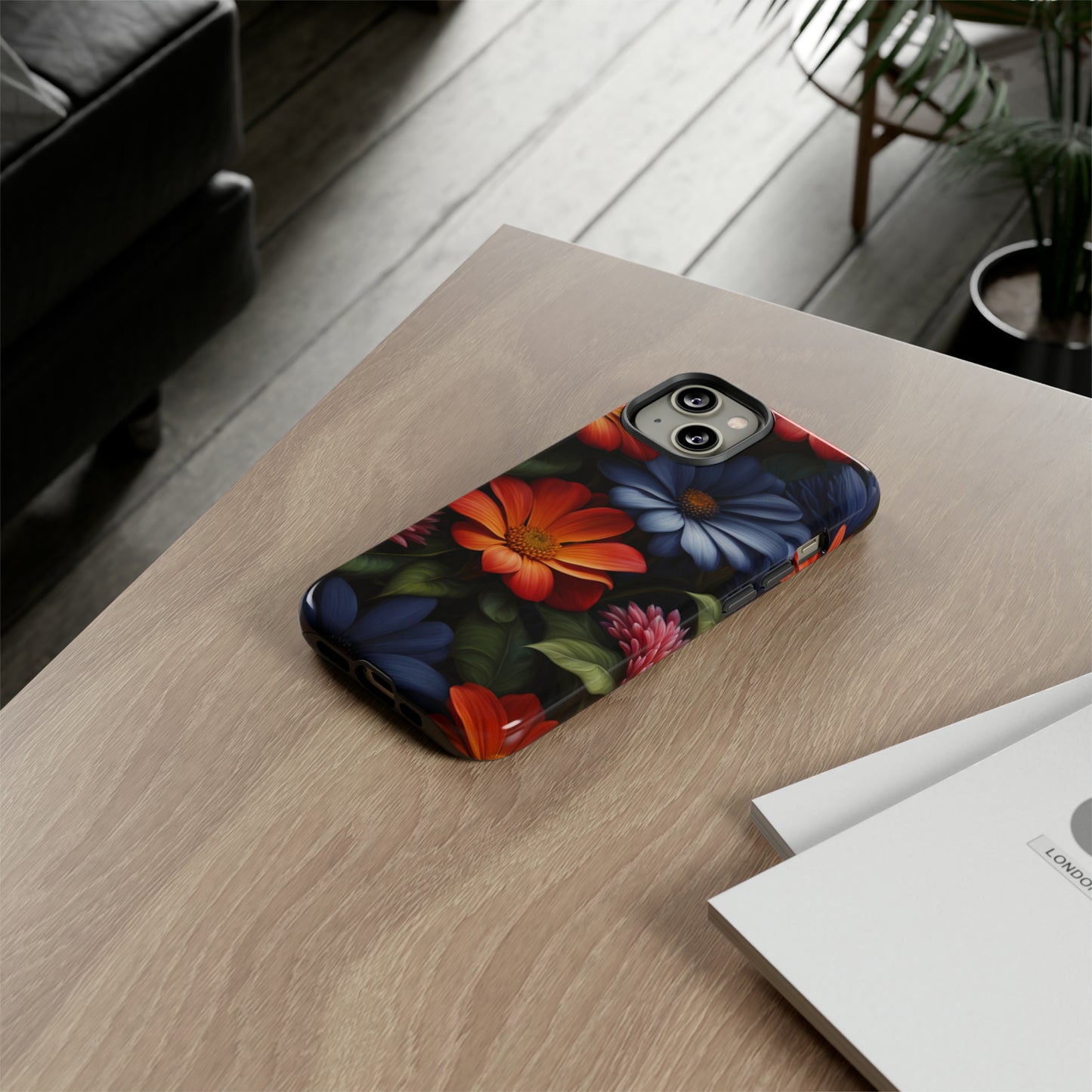 Flower Design Art Tough Case