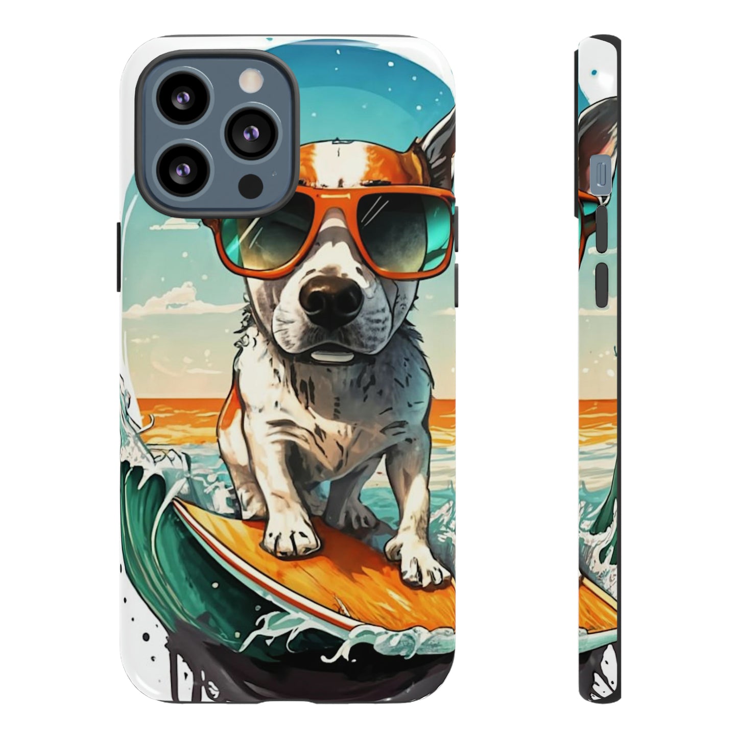 Dog Surfer Tough Case