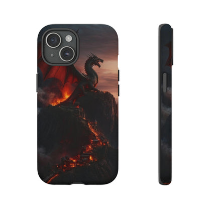 Dragon on mountain Tough Case