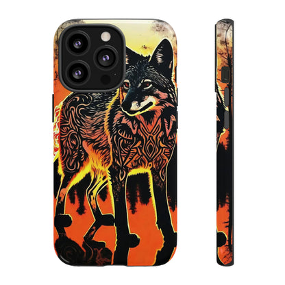 Fiery tail Tough Case