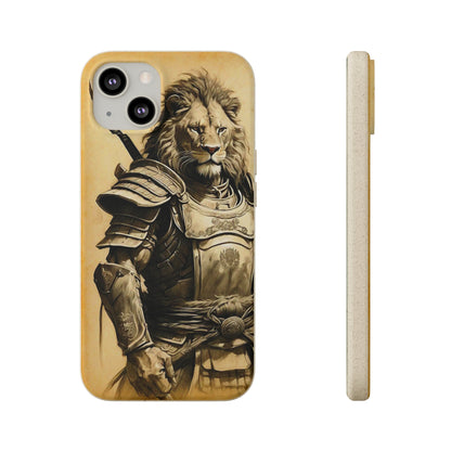 Lion Samurai Biodegradable Case