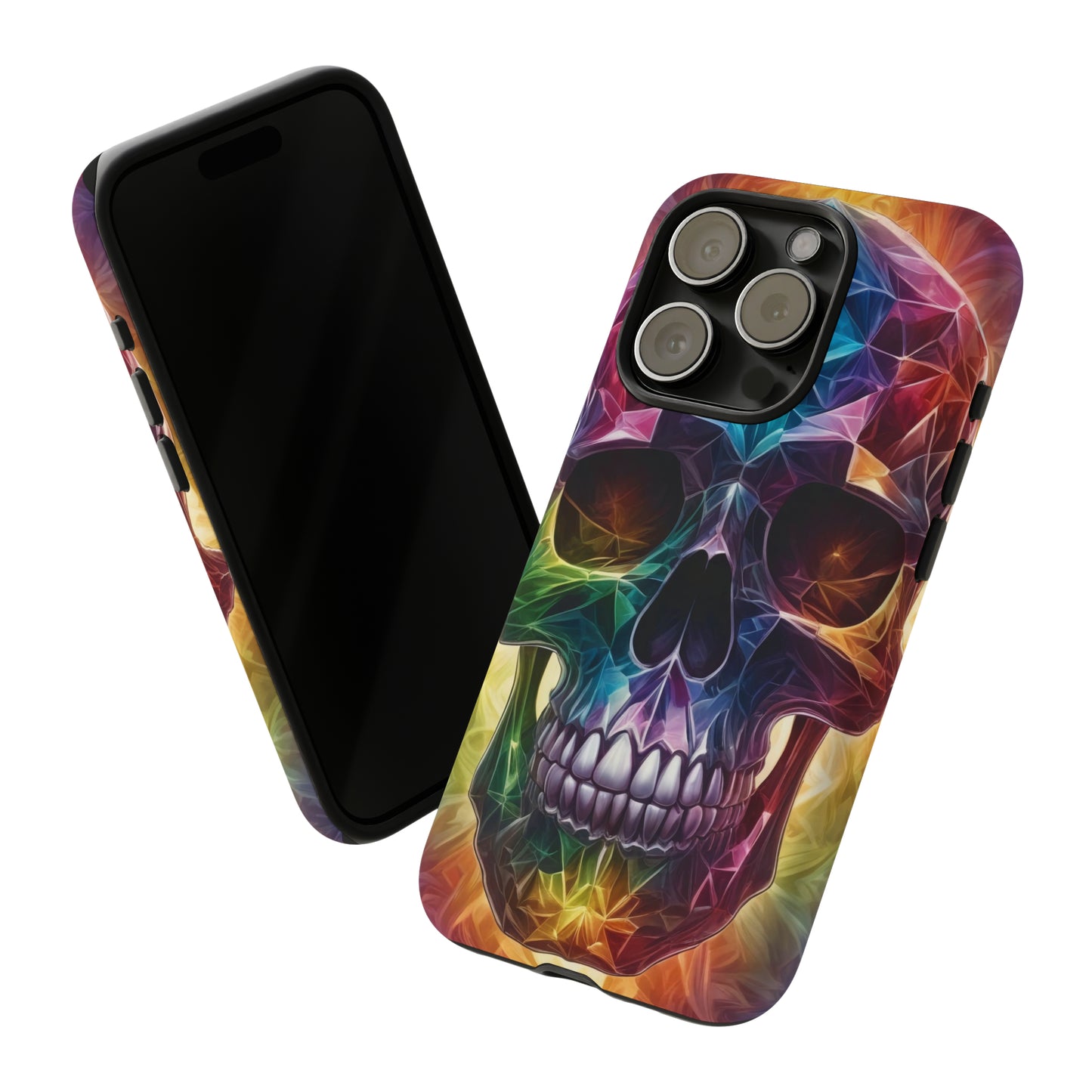 Psychedelic Skull Tough Case