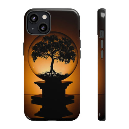 Tree yellow Art Tough Case