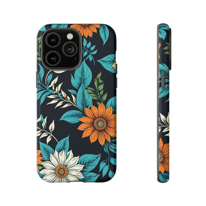 Flower Designs Pattern Tough Case