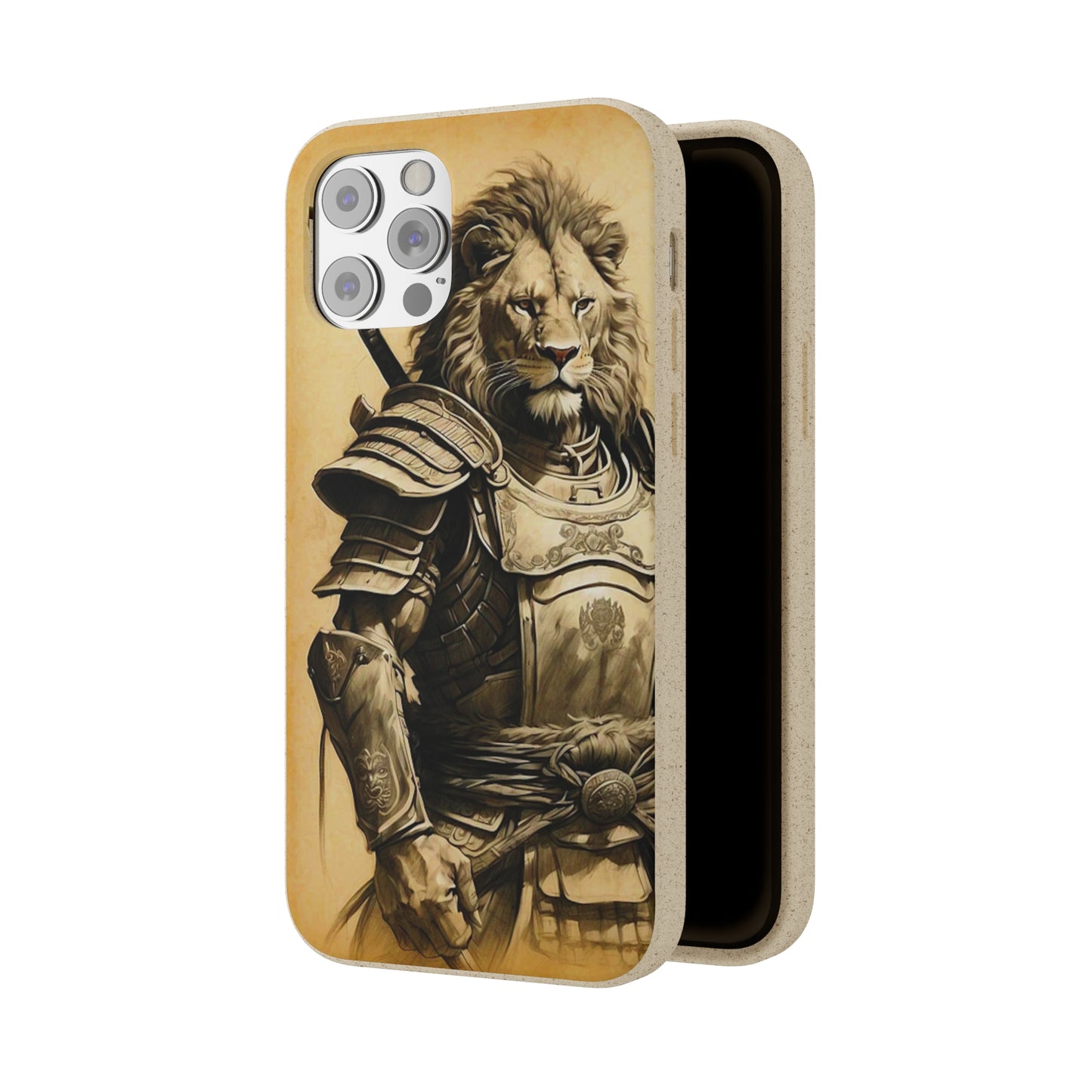 Lion Samurai Biodegradable Case