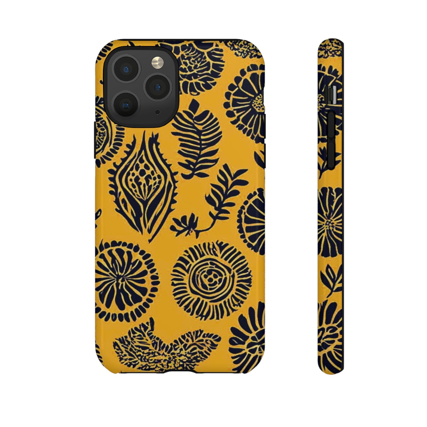 Yellow Pattern Tough Case