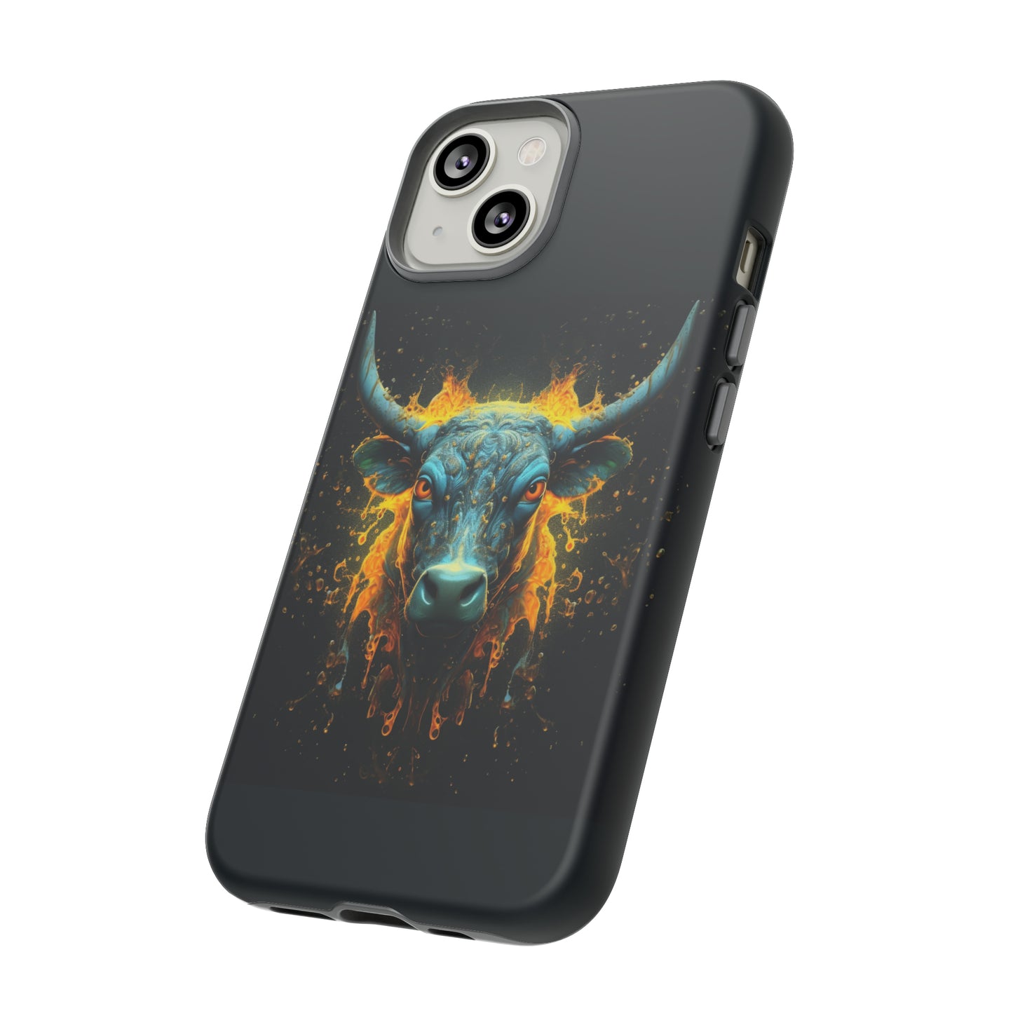 Bull Face Yellow Tough Case