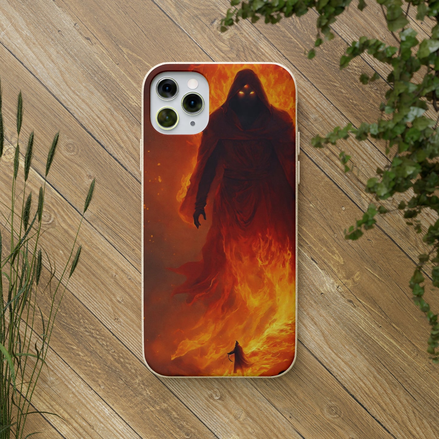 Flame Guardian Ghost Biodegradable Case