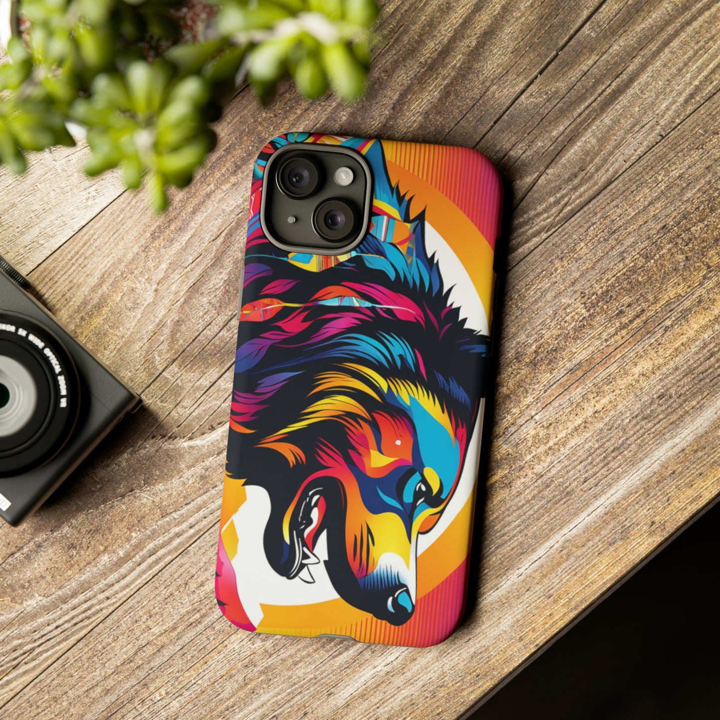 Psychedelic Bear Tough Case