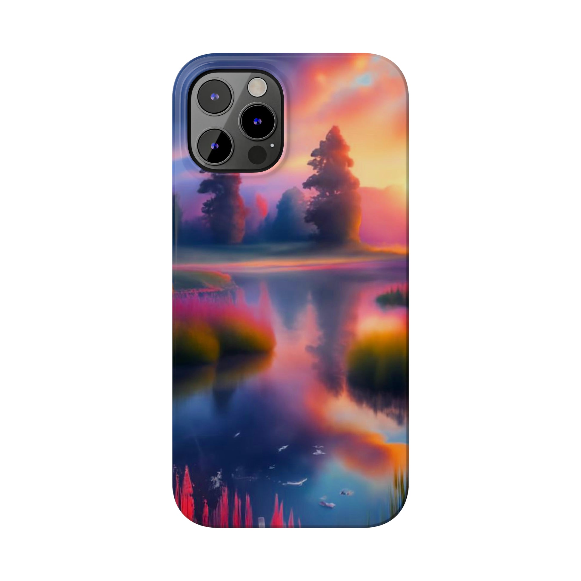 Blurry Morning Slim Phone Case - Colorwink