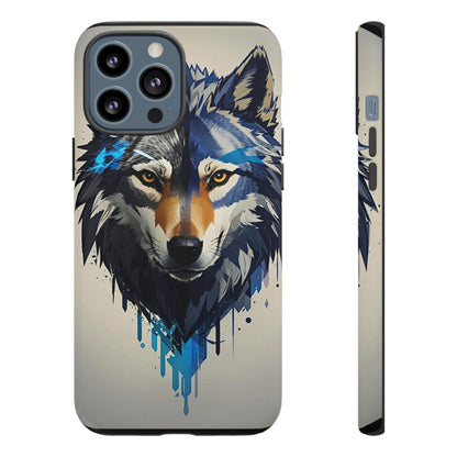 Blue wolf Tough Case