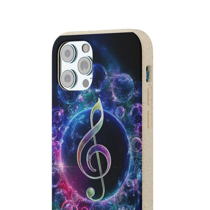 Musical Note Biodegradable Case