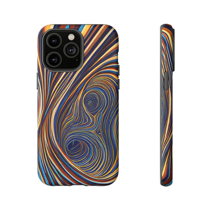 Spiral illusion Pattern Tough Case