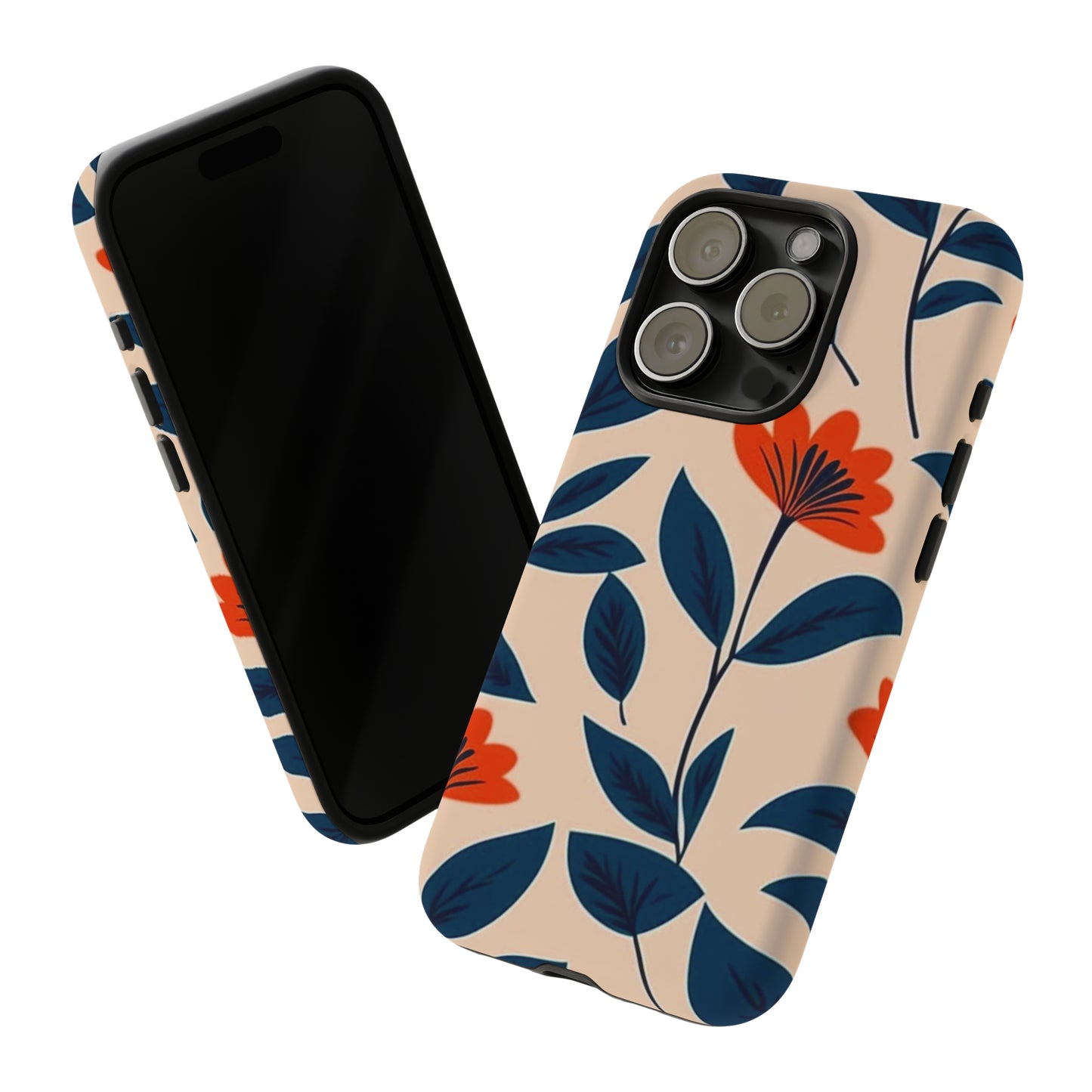 Floral Pattern Tough Case