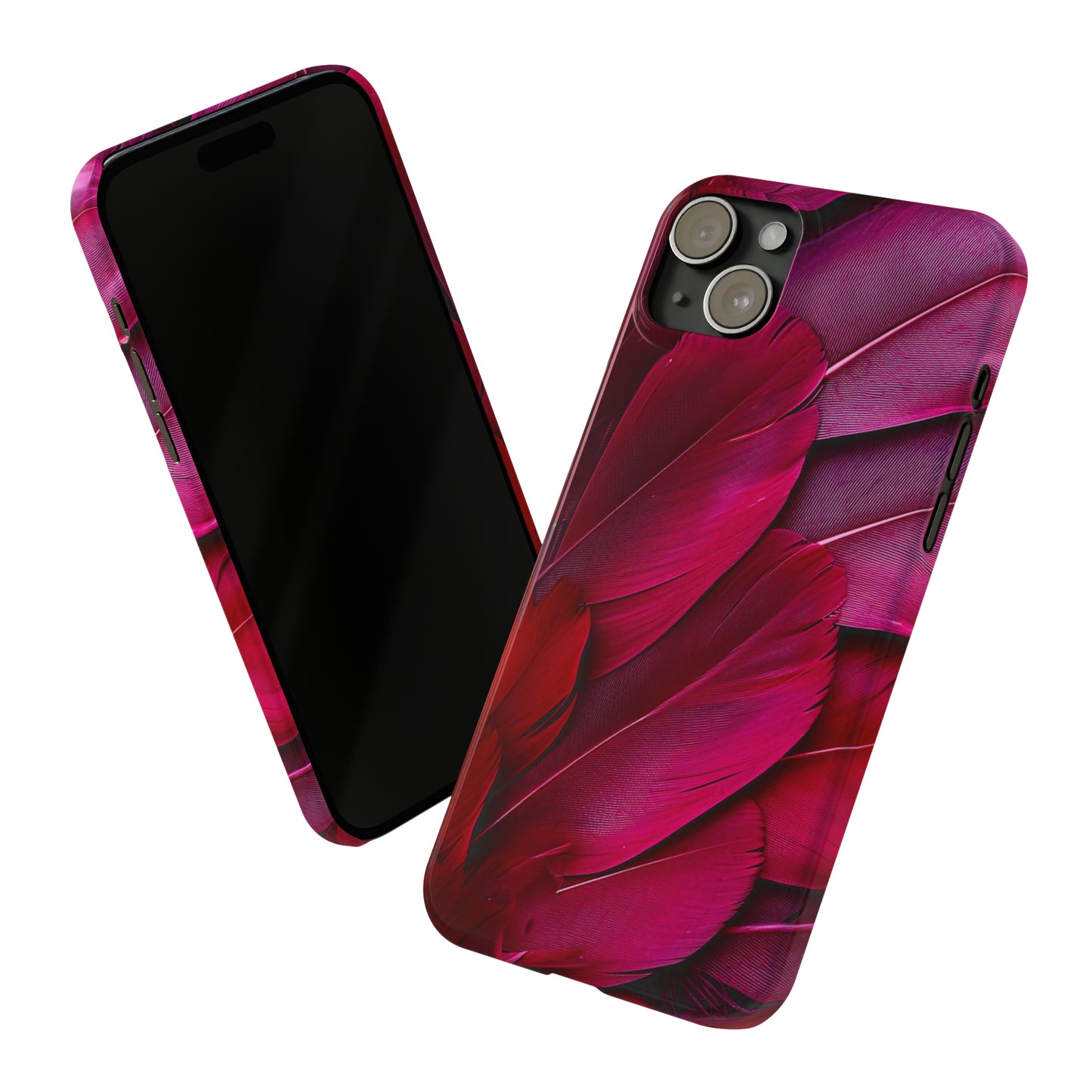 Feathers Slim Phone Case - Colorwink