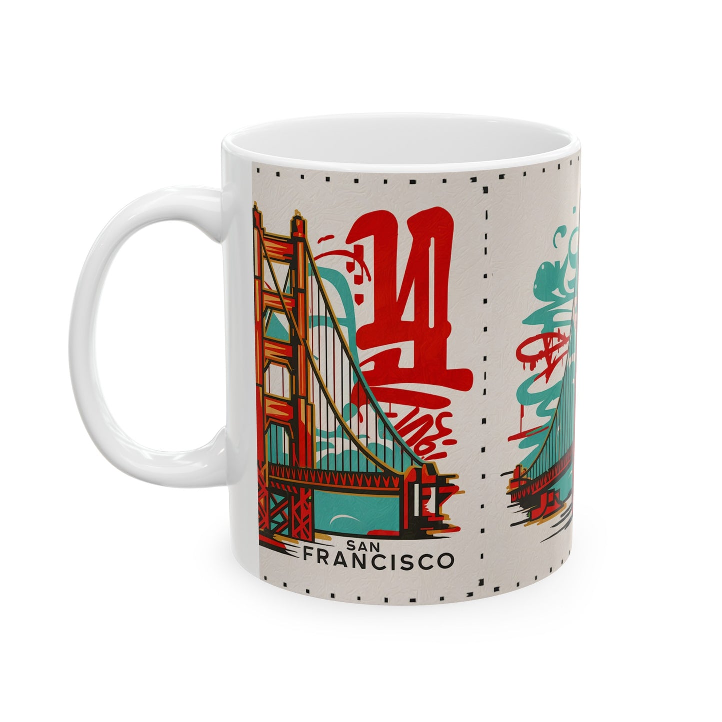 SFO Postcard Coffee Mug