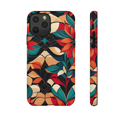 Flower Pattern Art Design Tough Case