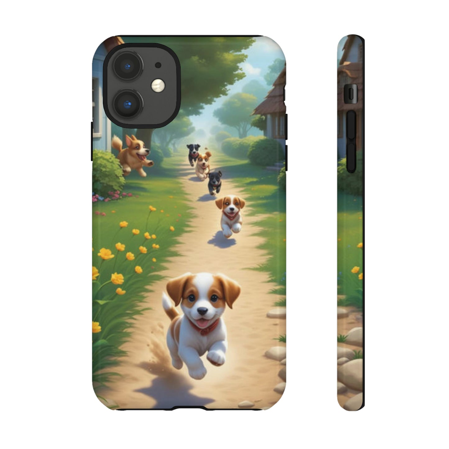 Puppy Stampede Tough Case