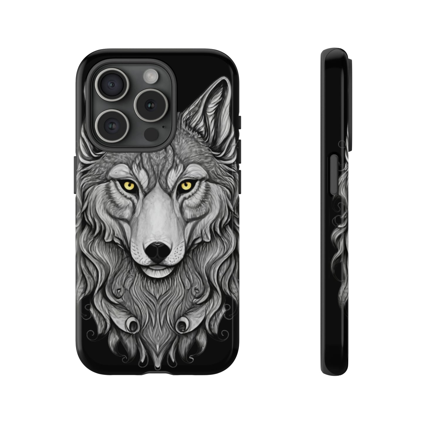 Wolf Pattern Tough Case