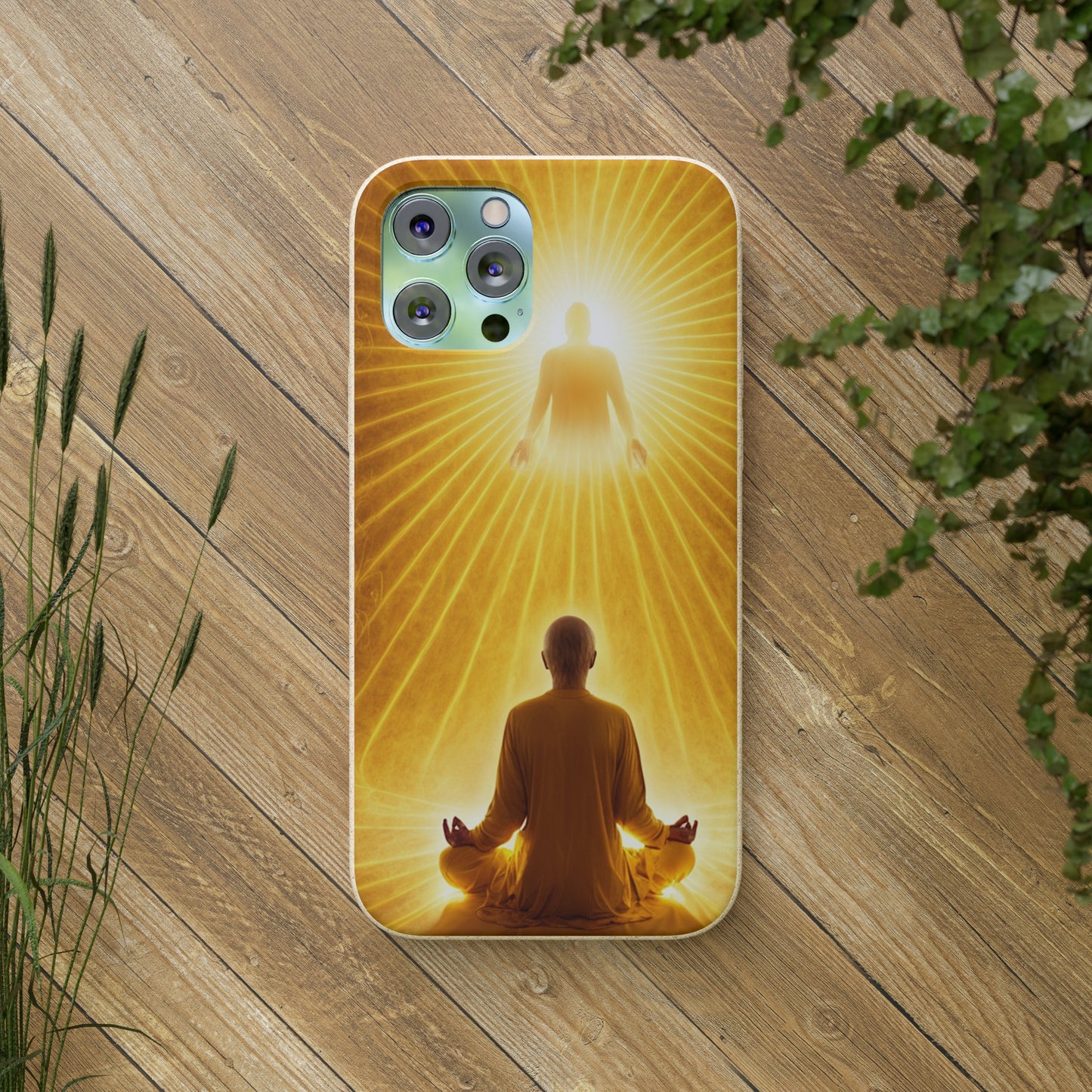 Meditative Monk Biodegradable Case