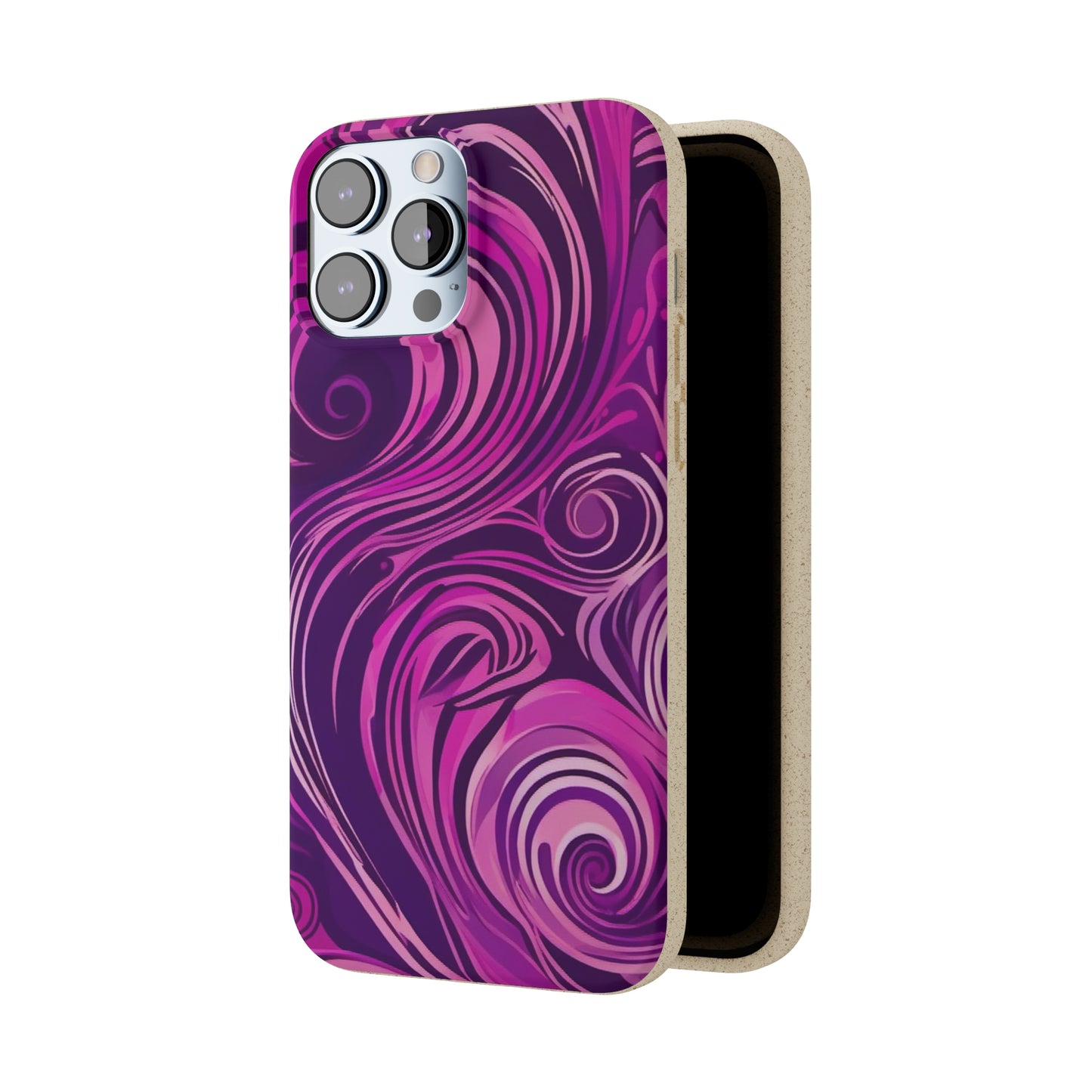 Abstract Illusions Biodegradable Case