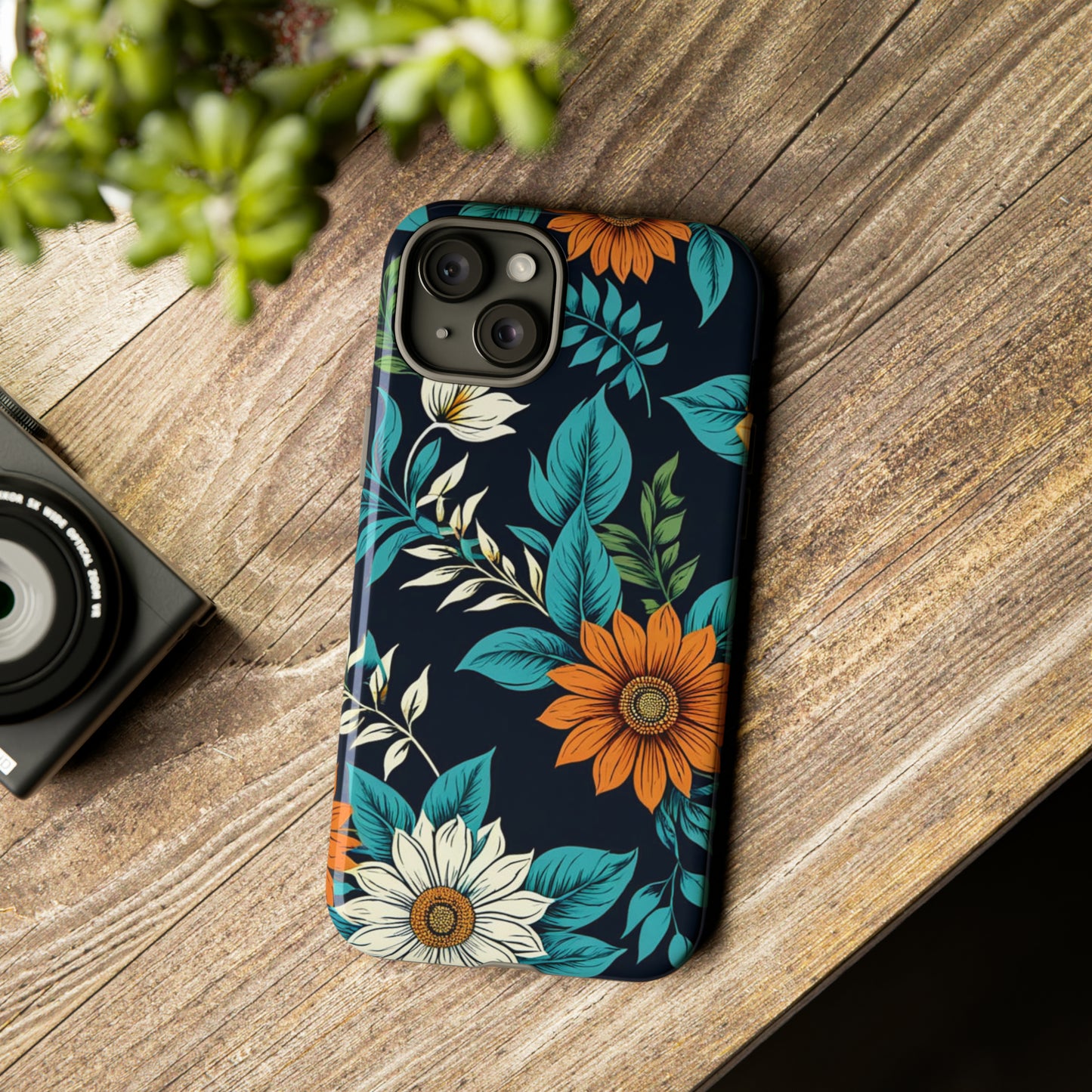 Flower Designs Pattern Tough Case