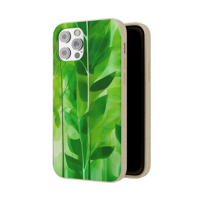 Leafy Elegance Biodegradable Case