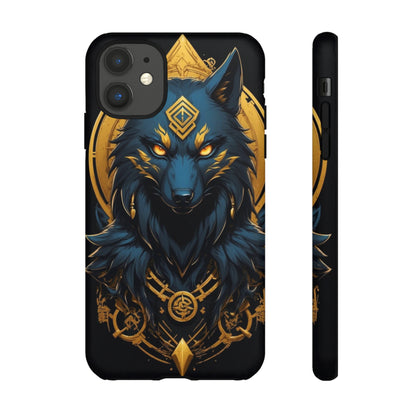 Golden wolf Tough Case