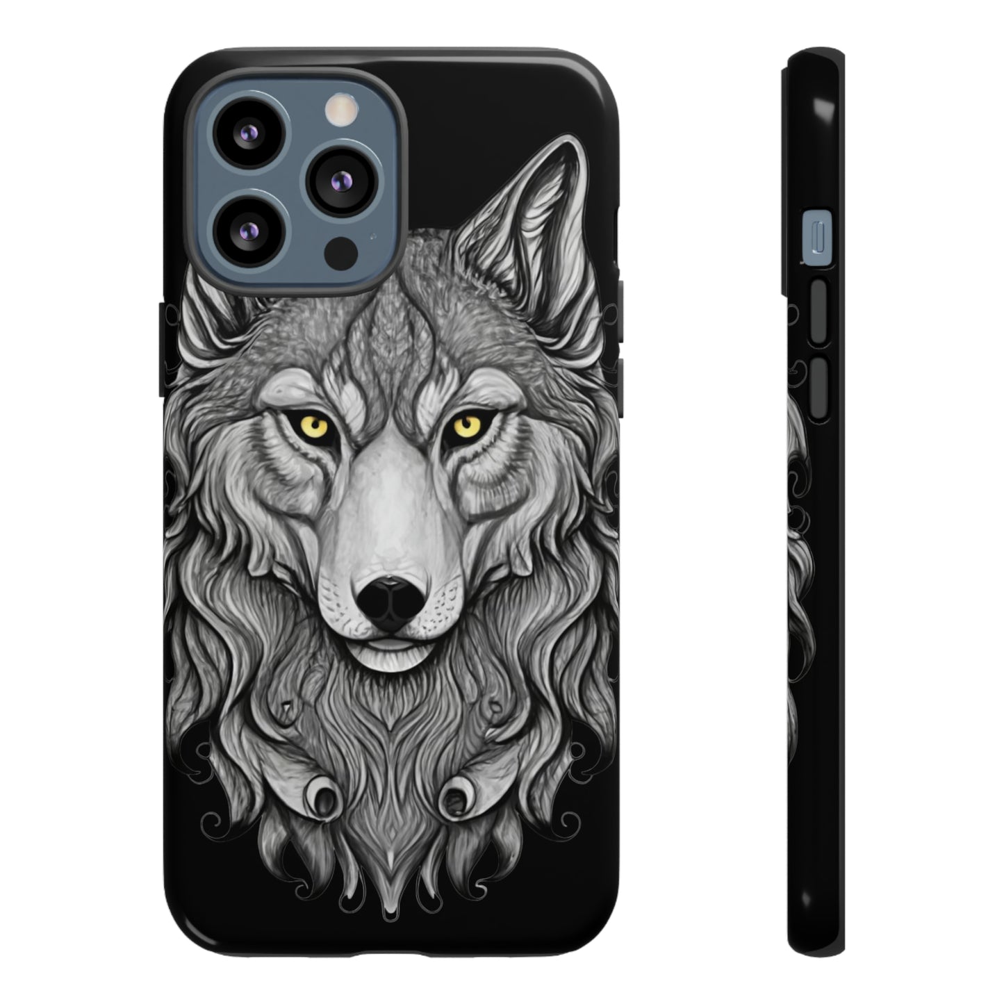 Wolf Pattern Tough Case