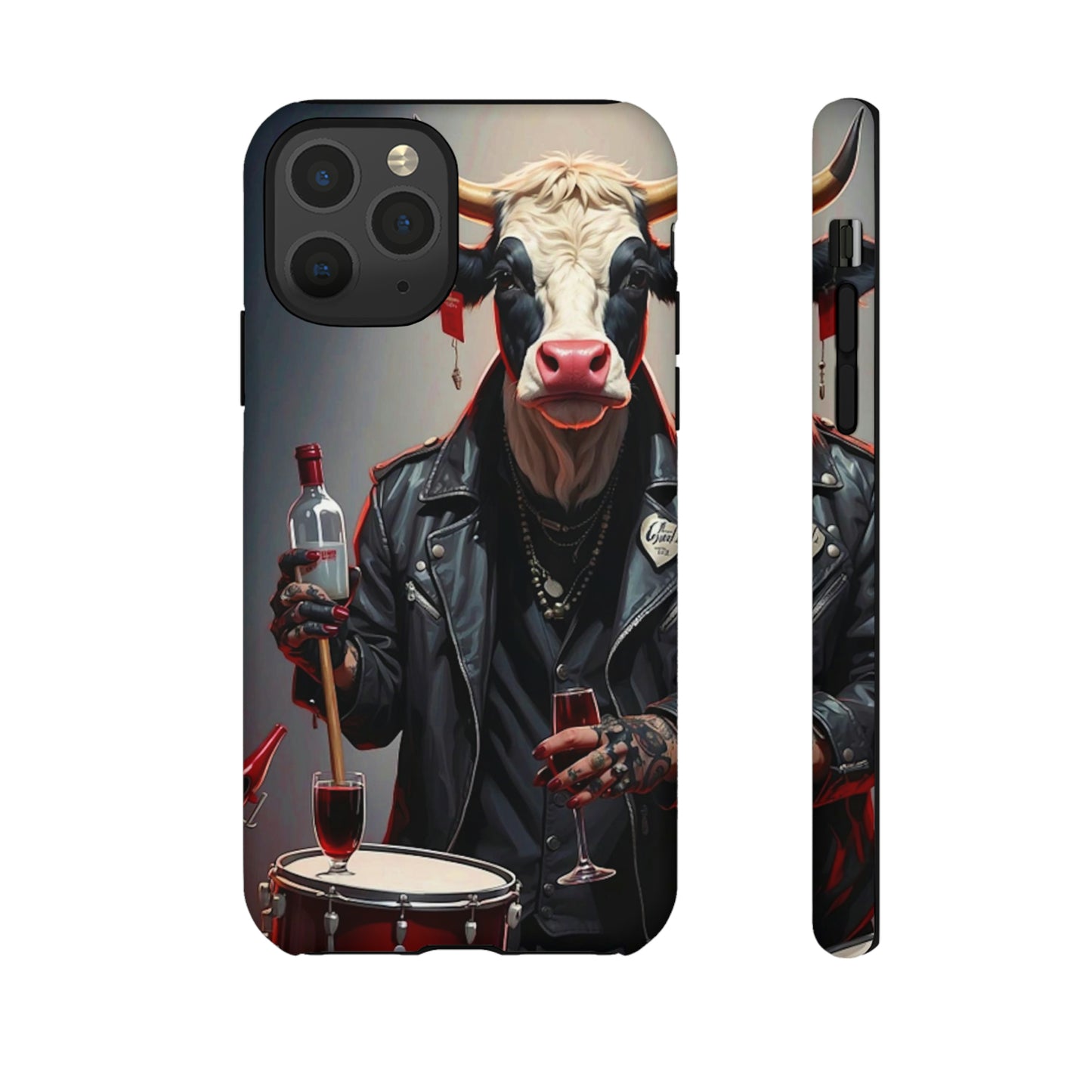 Drummer Moo Tough Case