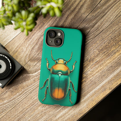 Green Beetle Tough Case