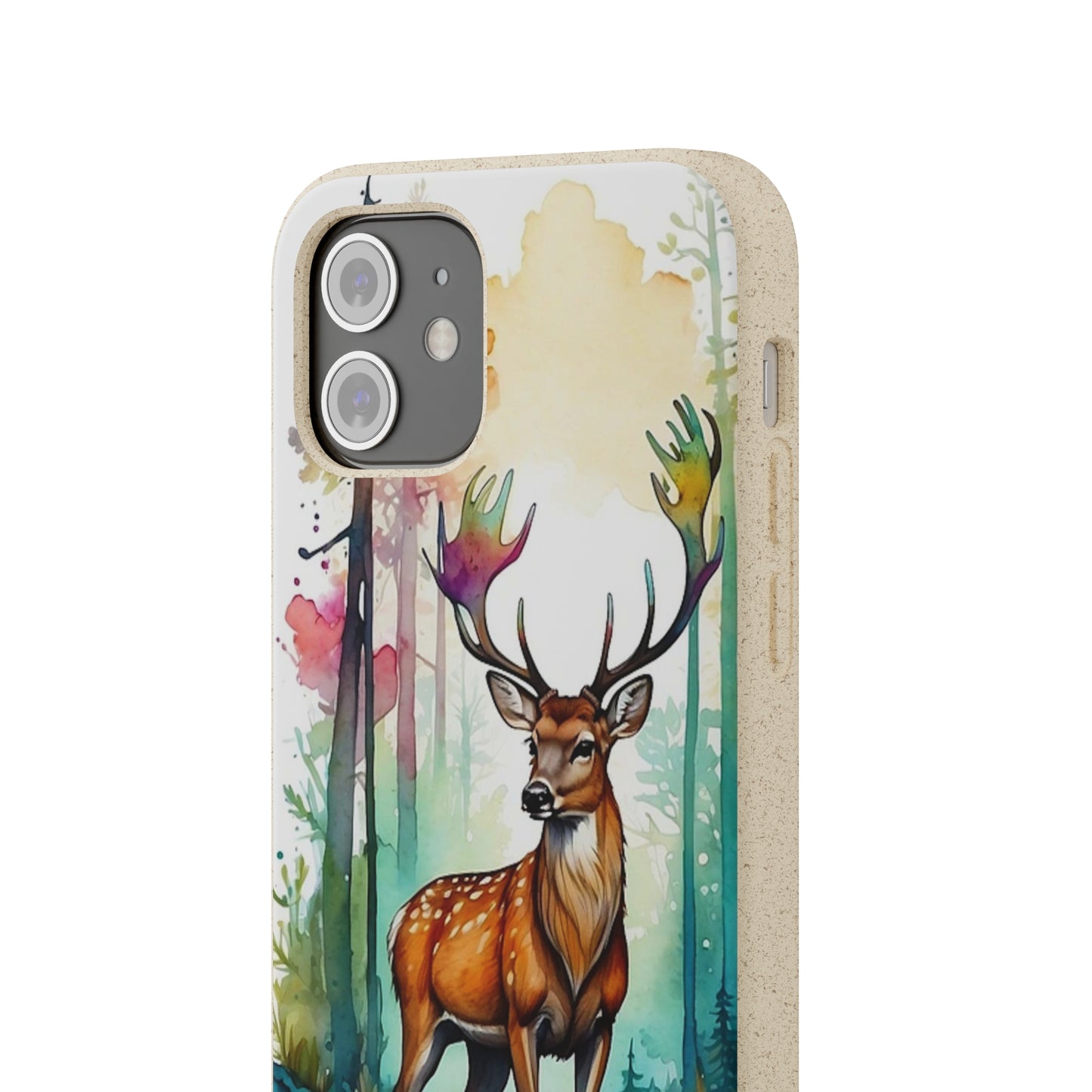 Forest Majesty Deer Biodegradable Case