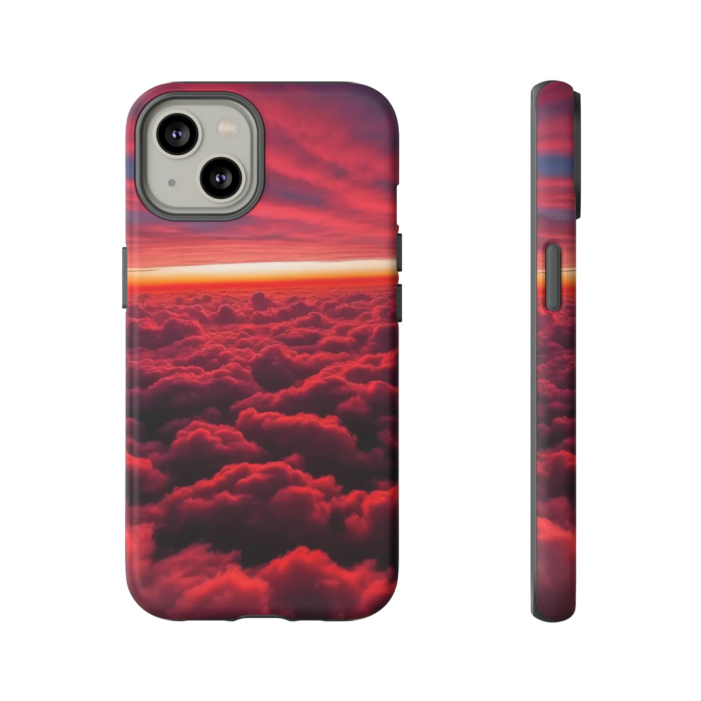 Red Clouds Tough Case