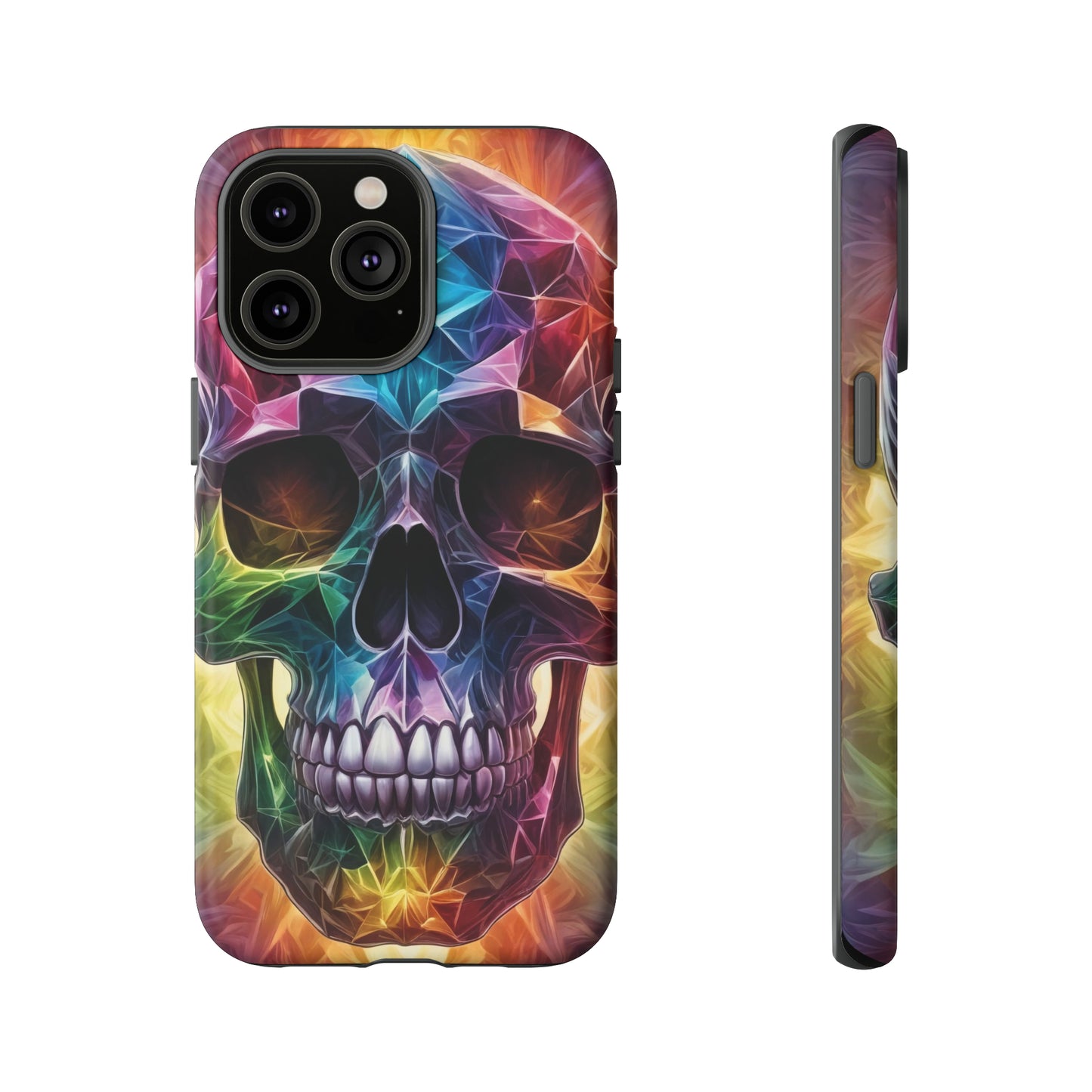 Psychedelic Skull Tough Case