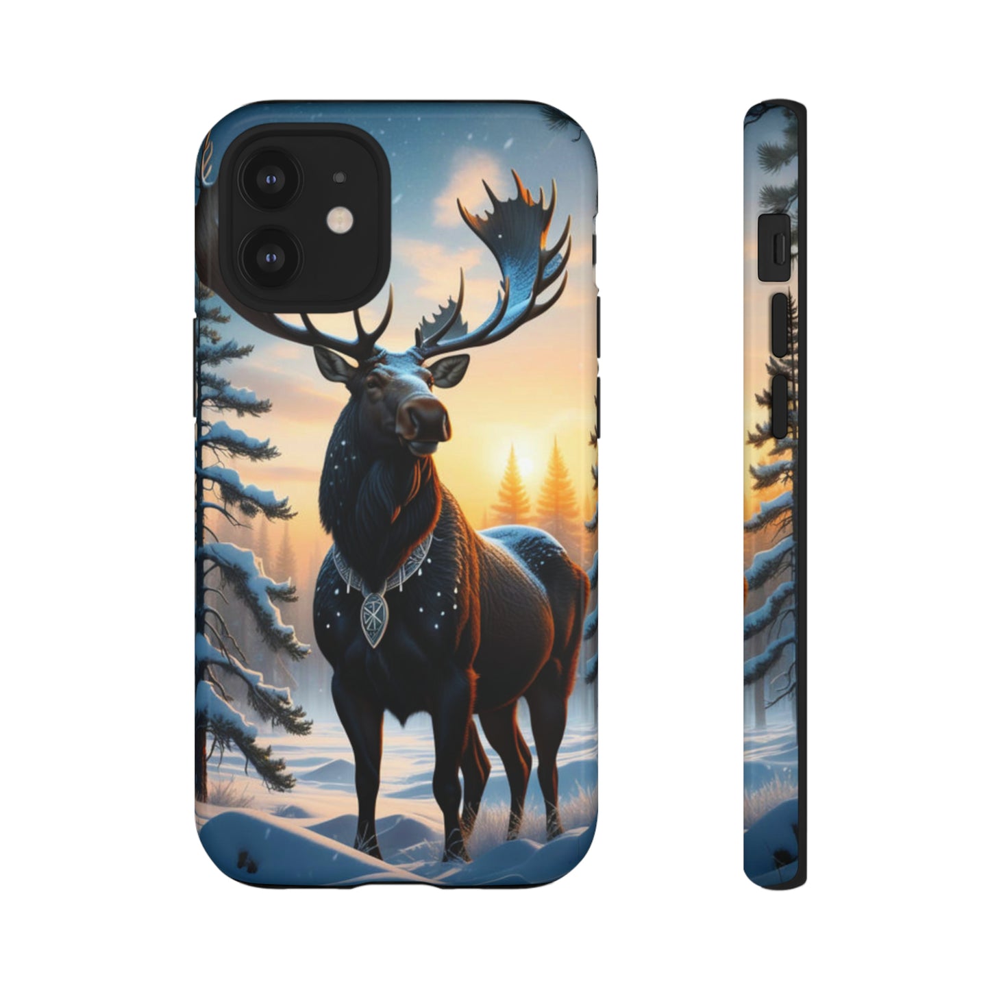 Winter Moose Tough Case