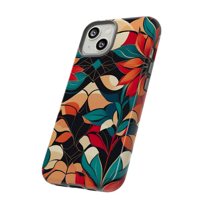 Flower Pattern Art Design Tough Case