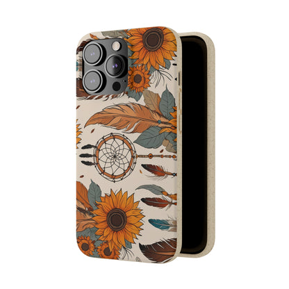 Floral Art Biodegradable Case