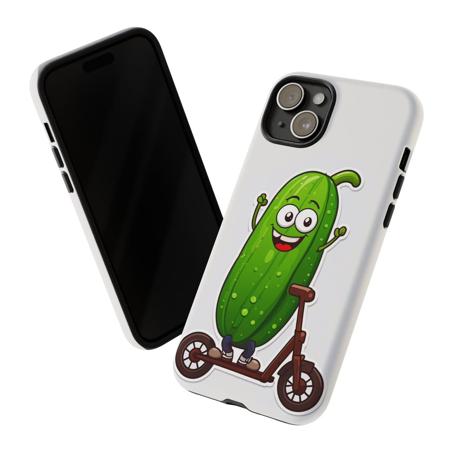 Cucumber on Scooter Tough Case