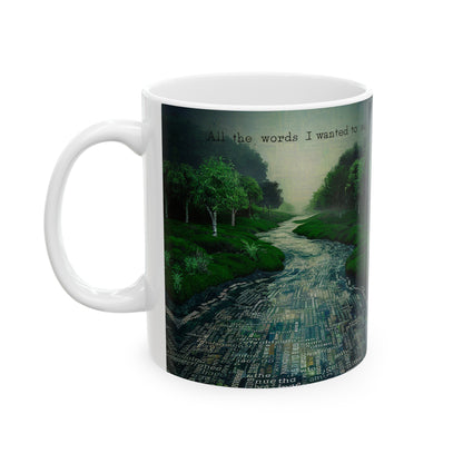 Word River Coffee Mug