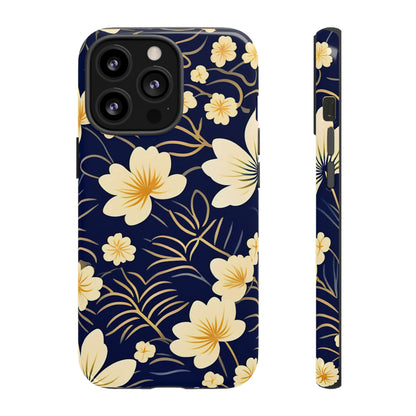 White Flower Art Tough Case